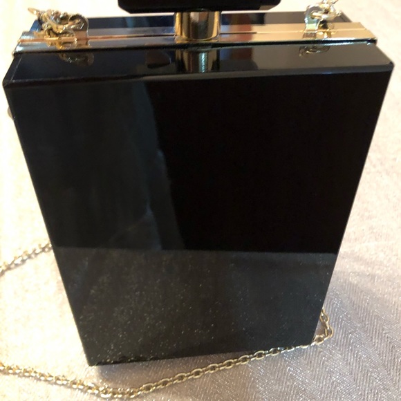 ***NWOT***Boutique Perfume Bottle Evening Bag - Picture 3 of 10